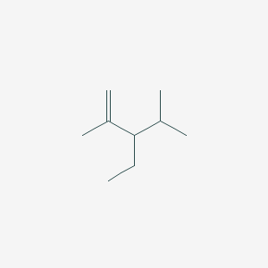 molecular formula C9H18 B12542395 3-Ethyl-2,4-dimethylpent-1-ene CAS No. 144503-49-1