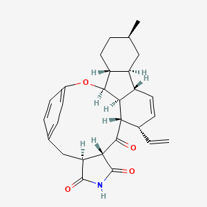molecular formula C28H31NO4 B1254271 Hirsutellone A 