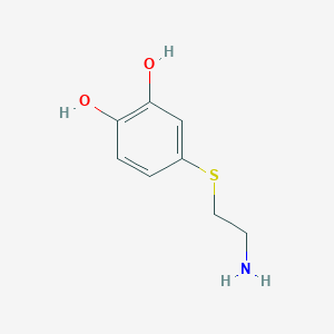 molecular formula C8H11NO2S B1254282 4-S-Cysteaminylcatechol 