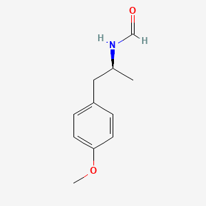 molecular formula C11H15NO2 B12542906 N-[(2S)-1-(4-Methoxyphenyl)propan-2-yl]formamide CAS No. 669730-29-4