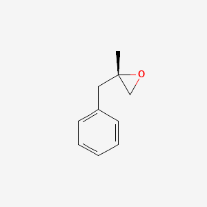 molecular formula C10H12O B12542992 (2S)-2-Benzyl-2-methyloxirane CAS No. 658063-43-5