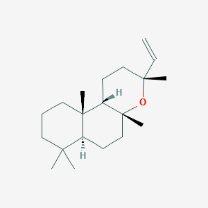 molecular formula C20H34O B1254306 (13R)-manoyl oxide 