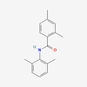 molecular formula C17H19NO B12543122 N-(2,6-dimethylphenyl)-2,4-dimethylbenzamide CAS No. 674365-24-3