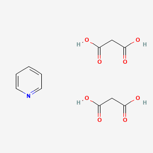 molecular formula C11H13NO8 B12543166 Propanedioic acid--pyridine (2/1) CAS No. 142877-63-2