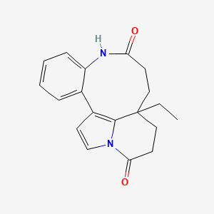 8a-Ethyl-7,8,8a,9,10,11-hexahydroindolizino[8,1-ef][1]benzoazonine-6(5H),11-dione