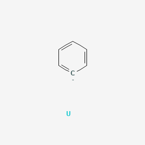 molecular formula C6H5U- B12543416 Benzene;uranium CAS No. 144862-26-0