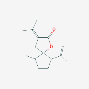 molecular formula C15H22O2 B1254345 Curcumanolide A CAS No. 97550-04-4