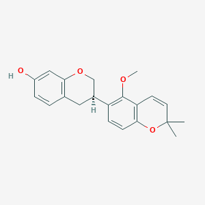 molecular formula C21H22O4 B1254369 2'-O-Methylphaseollinisoflavan 