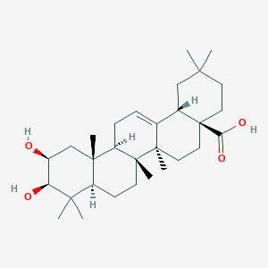 molecular formula C30H48O4 B1254371 Augustic acid 
