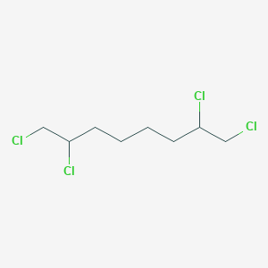 molecular formula C8H14Cl4 B12543876 1,2,7,8-Tetrachlorooctane CAS No. 865306-19-0