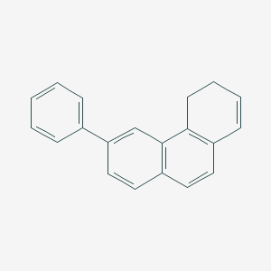 molecular formula C20H16 B12544034 6-Phenyl-3,4-dihydrophenanthrene CAS No. 666188-24-5