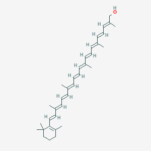 molecular formula C35H48O B1254404 4'-Apo-beta-carotenol 