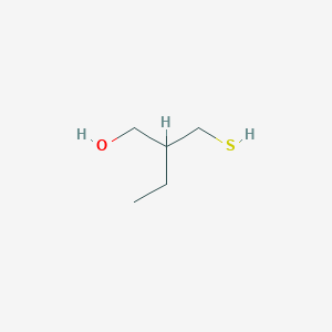 molecular formula C5H12OS B12544094 3-Mercapto-2-ethylpropanol CAS No. 144686-31-7