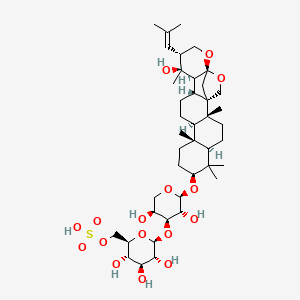 molecular formula C41H66O16S B1254414 Bacopaside III 