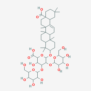 molecular formula C48H76O19 B1254423 Elatoside I CAS No. 52657-00-8