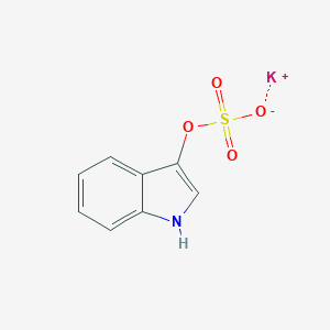 molecular formula C8H7KNO4S B125443 potassium 1H-indol-3-yl sulfate CAS No. 2642-37-7