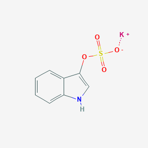 molecular formula C8H6KNO4S B125443 1H-吲哚-3-基硫酸钾 CAS No. 2642-37-7