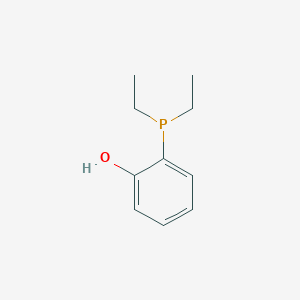 molecular formula C10H15OP B12544304 2-(Diethylphosphanyl)phenol CAS No. 658707-44-9