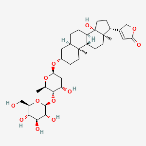 molecular formula C35H54O12 B1254432 Glucoevatromonoside 