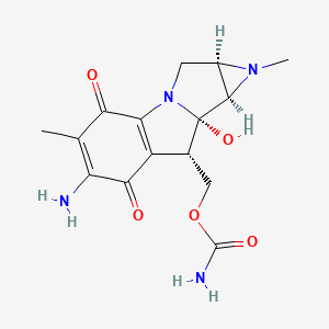 [(4R,6R,7S,8S)-11-amino-7-hydroxy-5,12-dimethyl-10,13-dioxo-2,5-diazatetracyclo[7.4.0.02,7.04,6]trideca-1(9),11-dien-8-yl]methyl carbamate