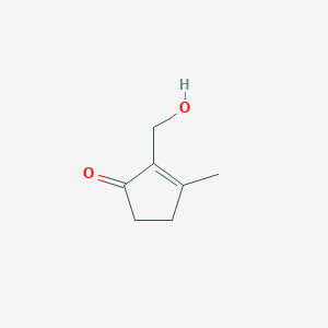 2-(Hydroxymethyl)-3-methylcyclopent-2-en-1-one