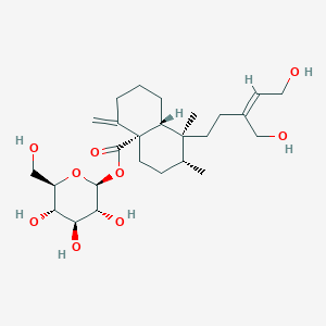 molecular formula C26H42O9 B1254440 Porwenin B 