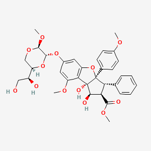 molecular formula C34H38O13 B1254449 Episilvestrol CAS No. 697235-39-5