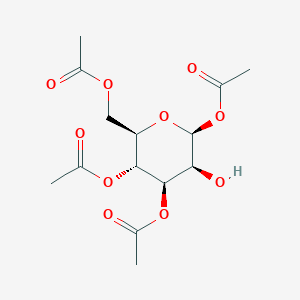 molecular formula C14H20O10 B125445 1,3,4,6-四-O-乙酰-β-d-甘露吡喃糖 CAS No. 18968-05-3