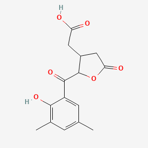 molecular formula C15H16O6 B1254450 Phenatic acid B 