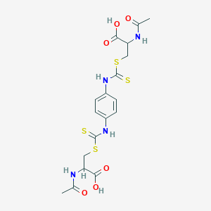 molecular formula C18H22N4O6S4 B1254451 Not found 