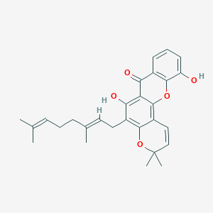 molecular formula C28H30O5 B1254454 Formoxanthone B 