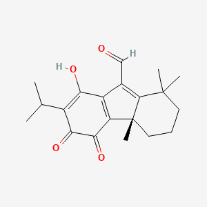 molecular formula C20H24O4 B1254472 Taiwaniaquinone D 