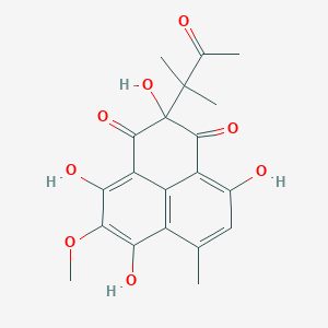 molecular formula C20H20O8 B1254478 Sculezonone A 