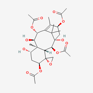 molecular formula C28H40O12 B1254483 Taxumairol B 