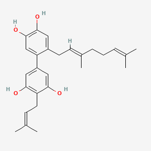 molecular formula C27H34O4 B1254486 Clusiparalicoline A 