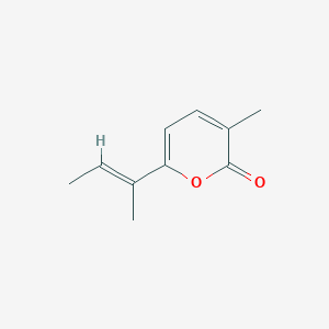 molecular formula C10H12O2 B1254488 Gibepyrone A 