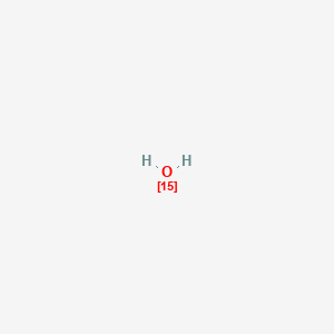 molecular formula H2O B1254489 Oxygen-15 CAS No. 13982-43-9
