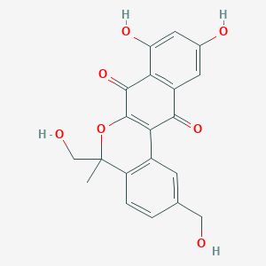 molecular formula C20H16O7 B1254507 Naphthgeranin F 