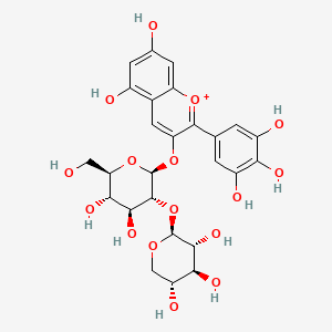Delphinidin 3-O-beta-D-sambubioside
