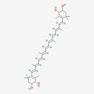 molecular formula C40H56O4 B1254559 Crustaxanthin 