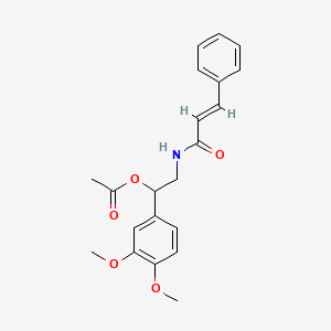 molecular formula C21H23NO5 B1254580 3-Methoxy-7-acetylaegeline 