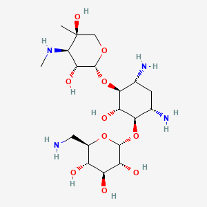 molecular formula C19H38N4O10 B1254584 Gentamicin B CAS No. 36889-15-3