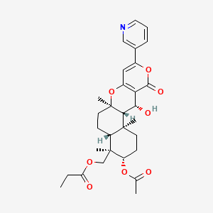 molecular formula C30H37NO8 B1254588 Pyripyropene Q 