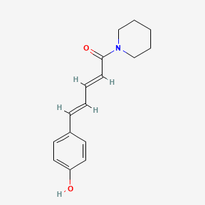 molecular formula C16H19NO2 B1254601 Coumaperine CAS No. 76733-91-0