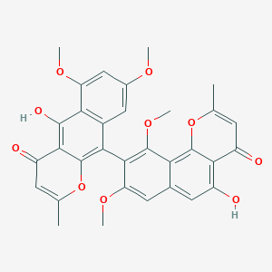 molecular formula C32H26O10 B1254607 Fonsecinone A CAS No. 95152-75-3