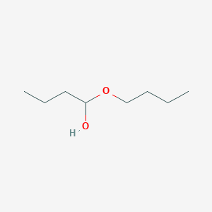 molecular formula C8H18O2 B12546090 1-Butoxybutan-1-ol CAS No. 144423-06-3