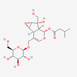 molecular formula C21H32O12 B1254615 Kanokoside A 