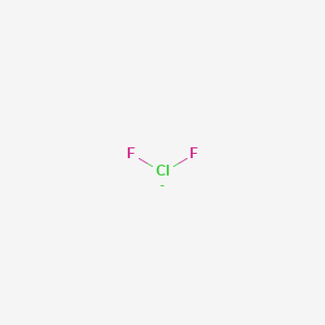 molecular formula ClF2- B1254620 Difluorochlorate(1-) 