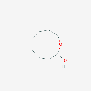 molecular formula C8H16O2 B12546218 Oxonan-2-ol CAS No. 143211-13-6