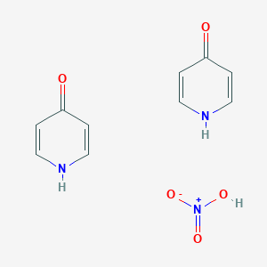 molecular formula C10H11N3O5 B12546223 nitric acid;1H-pyridin-4-one CAS No. 149239-42-9
